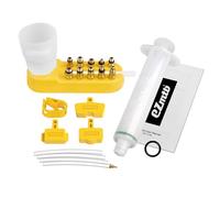 Letgoing Kit di spurgo olio per freni a disco idraulico per mountain bike con connettore in metallo per Shi-mano, Ma-gura, Te-ktro, Sr-am Series (2024LITE)