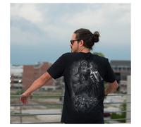 Lethal Threat Gorilla Beer T-Shirt uomo nero, taglia XL