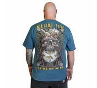 Lethal Threat Killing Time Losing My Mind Camicia Blu Mare Lavata Vices VV40175
