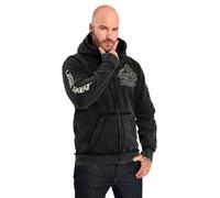 Lethal Threat Riding Gorilla Felpa Con Cappuccio uomo nero, taglia 4XL