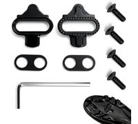 Lethra Tacchetto per pedali SPD, tacchetti di ricambio per pedali ad alte prestazioni, a rilascio singolo, compatibili con pedali shimano SH51 SH56 per ciclismo indoor e mountain bike