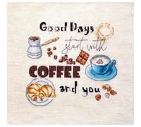 Letistitch Set per Punto Croce, Multicolore, 15x14cm