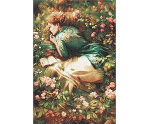 Letistitch Leti959 - Kit per punto croce, multicolore, 44 x 29 cm