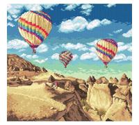 Letistitch Leti961 - Kit per punto croce, multicolore, 23,5 x 25 cm