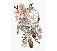 Letistitch Set per punto croce, motivo: sogni di luna