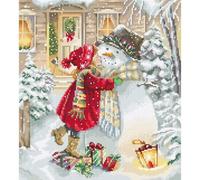 Letistitch Set punto croce, tempo invernale
