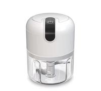 LETJUM Tritatutto Elettrico, Frullatore 250 ml USB Ricaricabile, Onion Chopper Food Cutter, Tritatutto Aglio da Cucina con 3 Lame Acciaio per Carne Cipolle Aglio Frutta Verdura