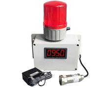 LeTkingok Allarme frequenza di vibrazione, 110-220 V, rilevatore di vibrazioni del motore per manutenzione previsionale, analizzatore di guasti del cuscinetto con design non portatile (allarme da 105