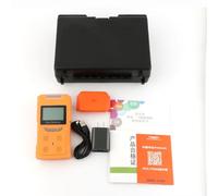 LeTkingok Analizzatore di Emissioni di Scarico per Automobili, Tester di Gas di Scarico per Auto Portatile 4 in 1 con Pompa-Aspirazione, Commutabile tra Cinese e Inglese