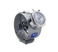 LeTkingok Anemometro Meccanico per Attività Minerarie, Funzione di Mantenimento Della Lettura Dell'anemometro a Bassa, Media e Alta Velocità(0,4-5M/S)