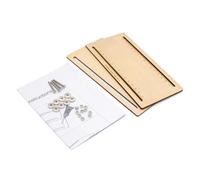 LeTkingok Attrezzo per la Realizzazione di Pulegge per Modellini Navali Fai-da-Te, Supporto per Blocco Singolo/Doppio/Triplo con Scala e Morsetto Rapido