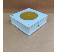 LeTkingok Bobina di Tesla per Illuminazione Wireless YSKJ-4P, Design a Pannello Piatto Ad Alta Potenza e Sicuro per Tubi a Scarica di Gas, Lampadine Al Plasma