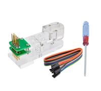 LeTkingok Clip di Prova per la Masterizzazione del Programma a Doppia Fila, Sonda per Fissaggio PCB Scarica Programma Programmazione Masterizzazione 2,54 mm (5P)