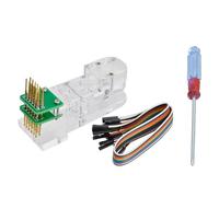 LeTkingok Clip di Prova per la Masterizzazione del Programma a Doppia Fila, Sonda per Fissaggio PCB Scarica Programma Programmazione Masterizzazione 2,54 mm (6P)