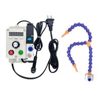 LeTkingok Controller Soffiatore per Punzonatrice a Induzione Automatica a Doppia Testa con Conteggio (220V)