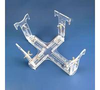 LeTkingok Cremagliera per Verniciatura a Spruzzo per Modelli di Aerei in Acrilico, Staffa di Montaggio Fai-Da-Te con Supporto Fisso per Display per Colorazione di Aeroplani in Scala 1/72