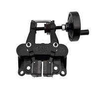 LeTkingok Freno a Disco Manuale Orizzontale Industriale DBH-10/20SD con Smorzatore a Volantino Regolabile a Molla (Destra,Spessore freno 10 mm)