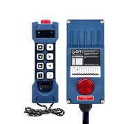 LeTkingok GT-RS08 Telecomando Wireless Industriale Piattaforma di Sollevamento per La Guida Della Gru a Ponte Attrezzatura Idraulica per Portellone Posteriore Dell'auto (Un trasmettitore,ADDC 65-440V)