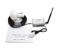 LeTkingok Kit Completo di Trasferimento Amplificatore di Segnale Ripetitore di Segnale Gps per Interni L1 Bd2 Con Antenna Ricevente a Fungo Da 15 M