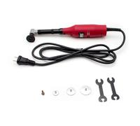 LeTkingok Micro Smerigliatrice Angolare a Gomito a 90° 220V, Lucidatrice Elettrica Multifunzione per Levigatrice 130W 10000Giri/min