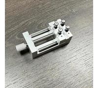 LeTkingok Mini Morsa da Banco di Precisione, Morsetto Multifunzionale in Lega di Alluminio per Fai Da Te, Modellismo e Artigianato, Morsetto Massimo 37MM