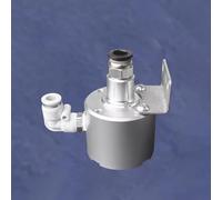 LeTkingok Mini Pompa Pneumatica per il Trasferimento di Liquidi, Estrattore di Fluidi Sottovuoto in Lega di Alluminio ad Aria Compressa con Staffa e Tubo di Scarico da 1 m