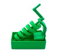 LeTkingok Modello di Pompa a Vite di Archimede Stampato in 3D, Espositore Didattico di Fisica, Decorazione per Scrivania da Ufficio