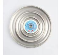 LeTkingok Mola Ovale a Tre Scanalature da 150 mm per Modellare Cabochon, Mola Lapidaria per Giada, Pietre Preziose, Strumento per Lucidare Gioielli (1200 Mesh)