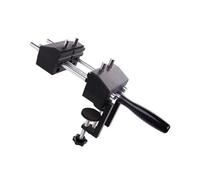 LeTkingok Morsa da Banco Multi-Angolo per Lavorazione del Legno, Morsetto a G per Impieghi Gravosi, Base Rotante con Ganascia Larga 120 mm per Forme Irregolari