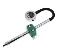 LeTkingok Sensore di Velocità Del Vento a Girante Micro-Regolabile, Strumento di Misurazione Della Velocità Del Vento per Condotti Ad Alta Sensibilità(0-10V,0-20m/s)