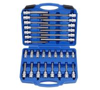 LeTkingok Set di Punte a Bussola in Acciaio Al Cromo Vanadio, Punte per Cacciavite a Bussola Esagonale (H-type)