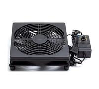 LeTkingok Supporto per Ventola di Raffreddamento per Router da 110-220 V, Ventola di Raffreddamento a Banda Larga con Velocità Regolabile da 18 cm