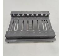 LeTkingok Tester di Capacità Della Batteria 18650 a 8 Canali, Tester per Batteria Agli Ioni di Litio Ad Alta Corrente Da 15 a e Rack di Bilanciamento