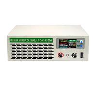 LeTkingok Tester di Capacità della Batteria al Litio al Piombo-Acido da 120 V 50 A, Scaricatore di Batterie per Rilevamento dell'Invecchiamento del Pacco Batteria ad Alta Corrente