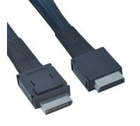 LetLinkSo Oculink Cavo PCIe 4.0 SFF-8611 4i maschio cavo di prolunga per Oculink eGPU onexGPU Mini PC SSD, 50 cm
