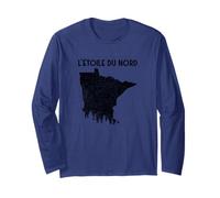 L'étoile du Nord Minnesota Maglia a Manica
