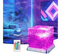 LETOUR Lampada Aurora Boreale, Aurora Light Cube Lampada 16 Colori 30 Modalità Proiettore Aurora Boreale Luci Notturne e Luci per Dormire per Decorazione Camera dei Bambini