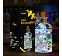 LETOUR Luce LED bottiglia regalo illuminata decorativa LED bottiglia luce per donne fidanzate compleanno