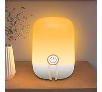 LETOUR Luce Notturna per Bambini, Lampada da Comodino a LED USB Ricaricabile Lampada da Tavolo Dimmerabile Luce Notturna Sensibile al Tocco Lampada da Notte per Camerette, Soggiorno