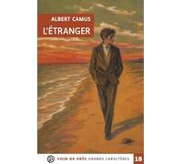 L'etranger: Grands caractères, édition accessible pour les malvoyants