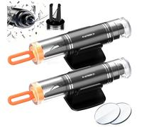 LETREEN 2 Pezzi 2 in 1 Taglia Cinture di Sicurezza e Rompivetro per Auto, Martello di Emergenza e Taglia Cintura, Rompi Vetro Auto Emergenza con Vetro di Prova, Accessori per La Fuga