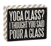 Letrero peque o con borde de lunares Primitives by Kathy 27235 para servir en un vaso