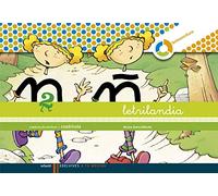 Letrilandia, A tu medida, lectoescritura, Educación Infantil. Cuaderno de escritura 2 (cuadrícula)