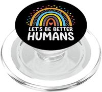 Let's Be Better Humans Giustizia Sociale PopSockets PopGrip per MagSafe