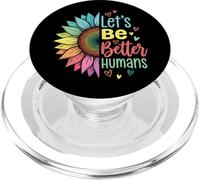 Let's Be Better Humans Giustizia Sociale PopSockets PopGrip per MagSafe