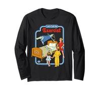 Let's Call the Exorcist Retro Vintage Funny Adult Humor Maglia a Manica