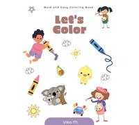 Let's Color: Bold & Easy Coloring Book | fun coloring book for all