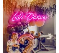 Let's Dance Neon Sign Custom Flex Neon Led Segni Dimmerabili Luci Matrimonio Bachelor Party Room Wall Decor
