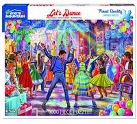 Let's Danza 1000 Pezzi Puzzle Da Bianco Mountain 760mm x 610mm