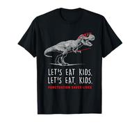 Let's Eat Kids T-shirt La punteggiatura salva vite Maglietta